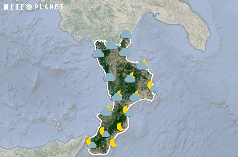 Previsioni Meteo Calabria - Martedì  7 Maggio