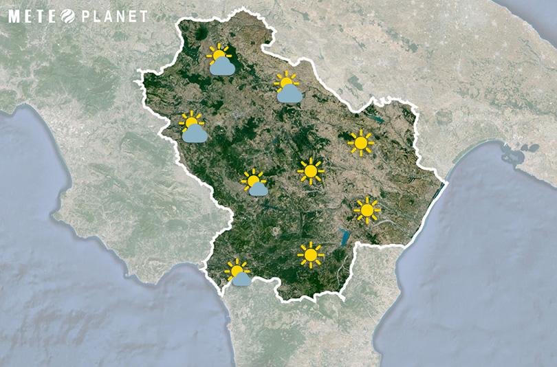 Previsioni Meteo Basilicata - Lunedì 25 Novembre