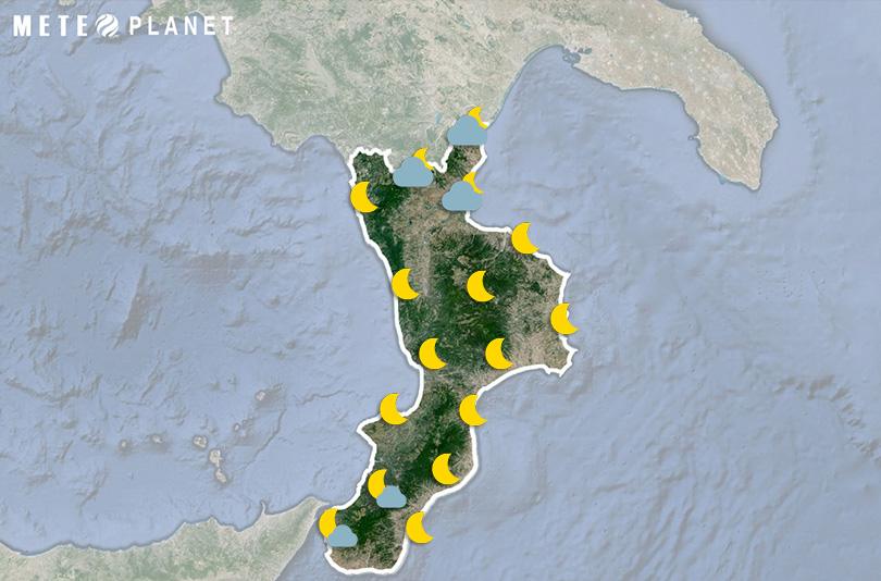 Previsioni Meteo Calabria - Mercoledì  8 Maggio