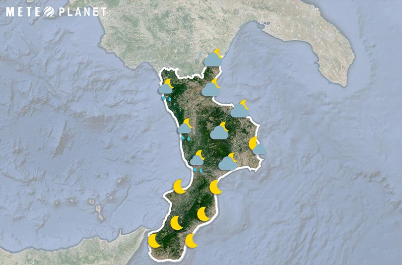 Previsioni Meteo Calabria - Giovedì 21 Novembre