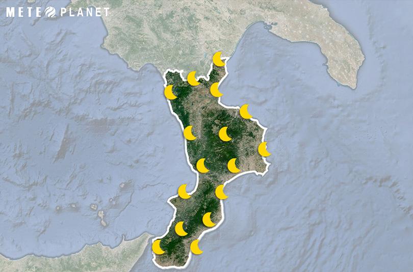 Previsioni Meteo Calabria - Sabato 23 Novembre