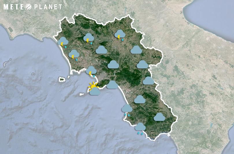 Previsioni Meteo Campania - Venerdì 18 Ottobre