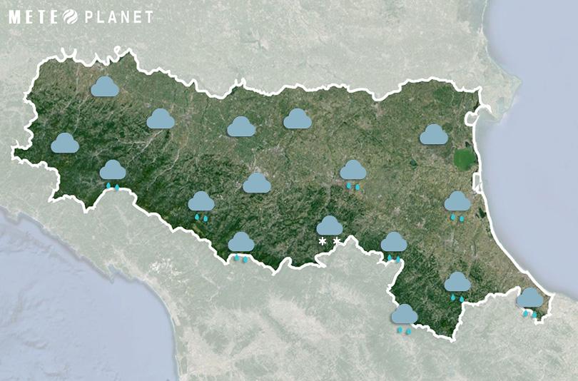 Previsioni Meteo Emilia Romagna - Mercoledì 29 Gennaio