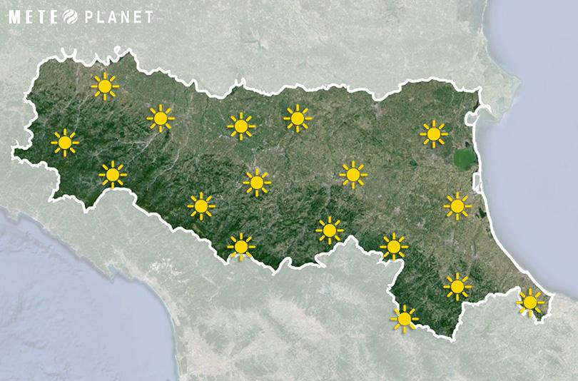 Previsioni Meteo Emilia Romagna - Mercoledì  4 Dicembre