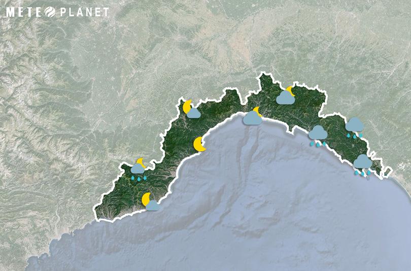 Previsioni Meteo Liguria - Giovedì 21 Novembre