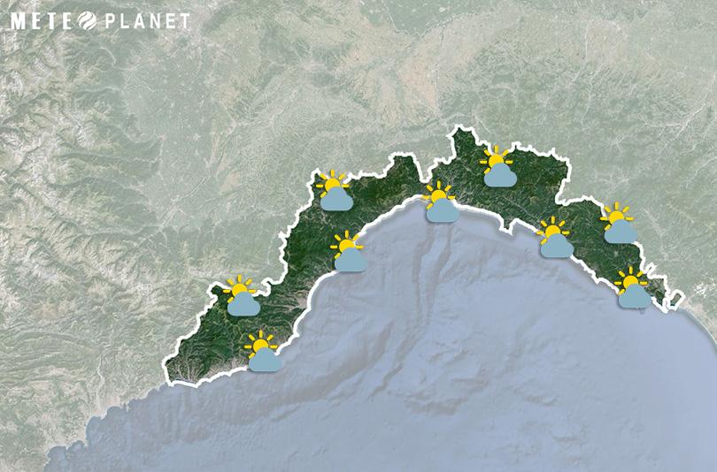 Previsioni Meteo Liguria - Giovedì  5 Dicembre