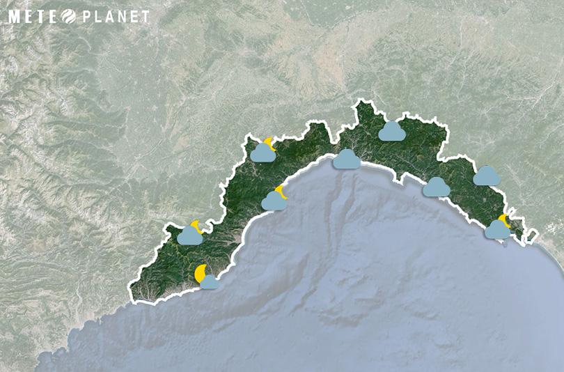 Previsioni Meteo Liguria - Sabato 23 Novembre