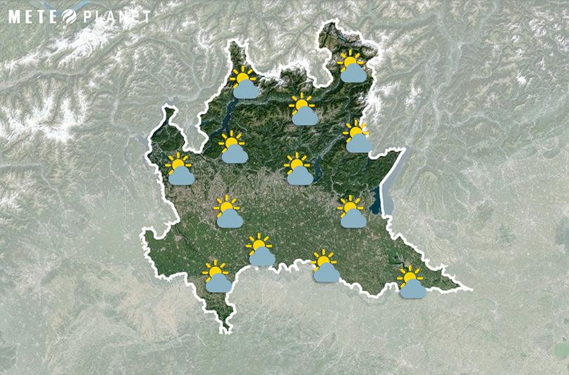 Previsioni Meteo Lombardia - Giovedì  5 Dicembre