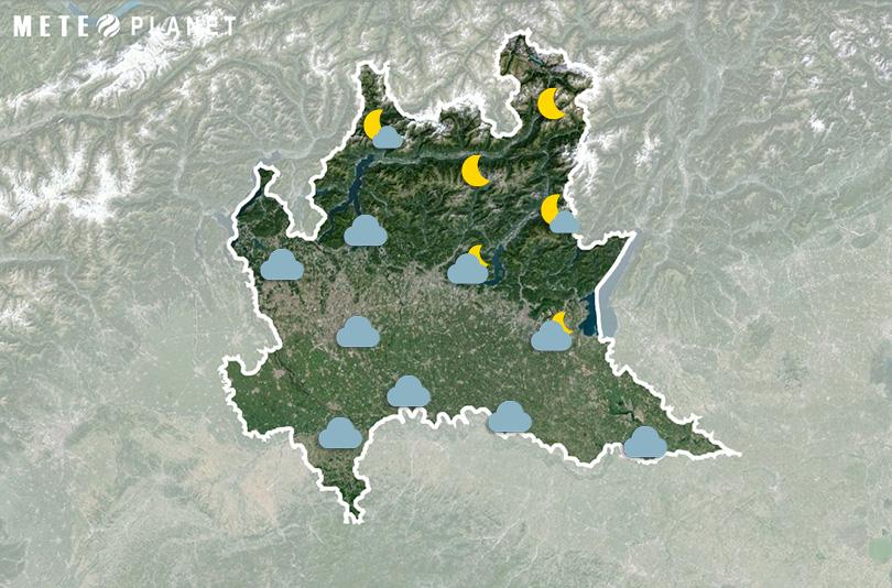 Previsioni Meteo Lombardia - Sabato 23 Novembre