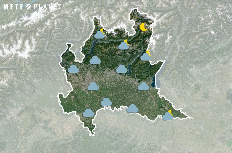 Previsioni Meteo Lombardia - Lunedì 25 Novembre