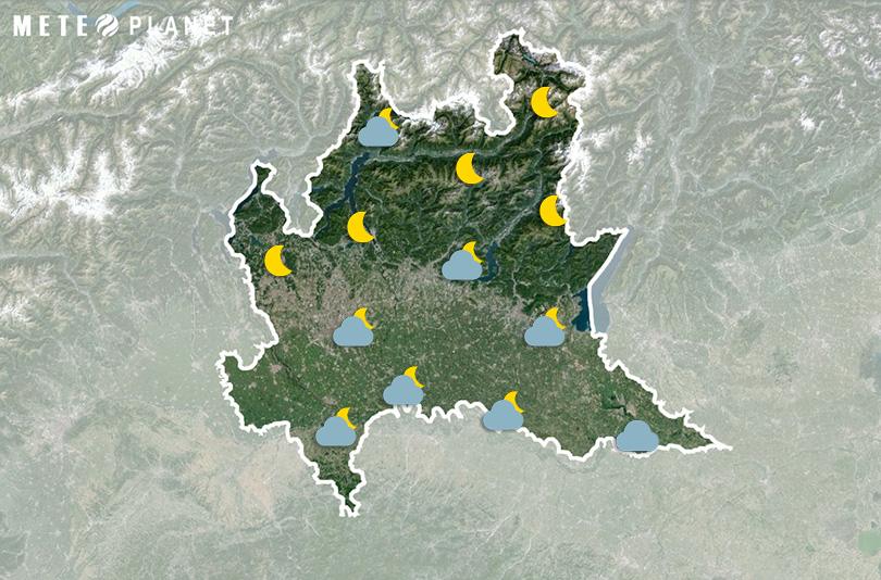 Previsioni Meteo Lombardia - Martedì 26 Novembre