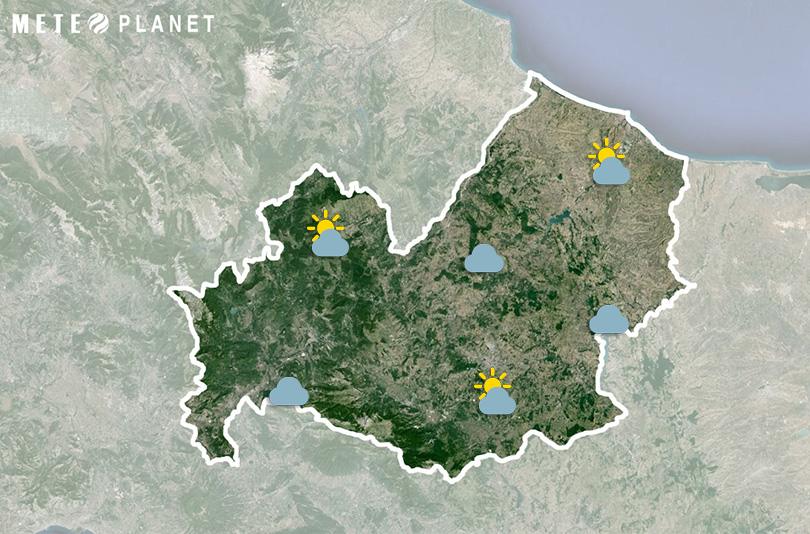 Previsioni Meteo Molise - Giovedì 21 Novembre