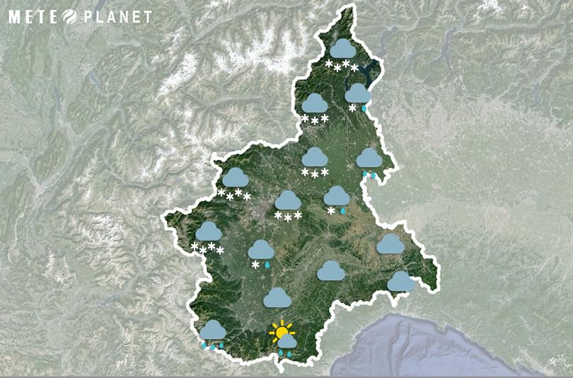 Previsioni Meteo Piemonte - Giovedì 21 Novembre