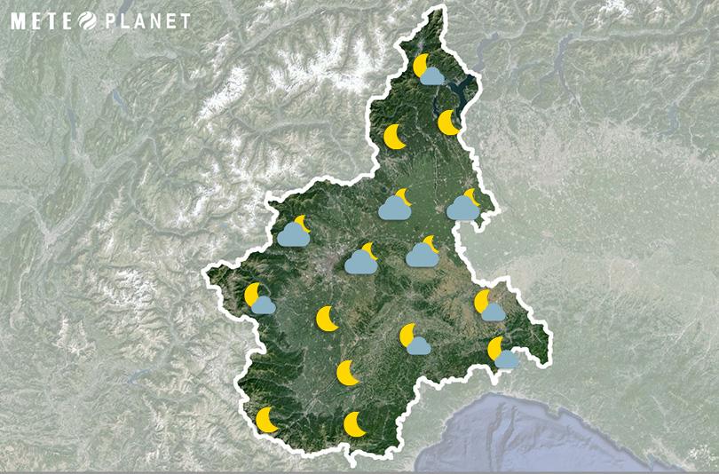 Previsioni Meteo Piemonte - Venerdì 22 Novembre