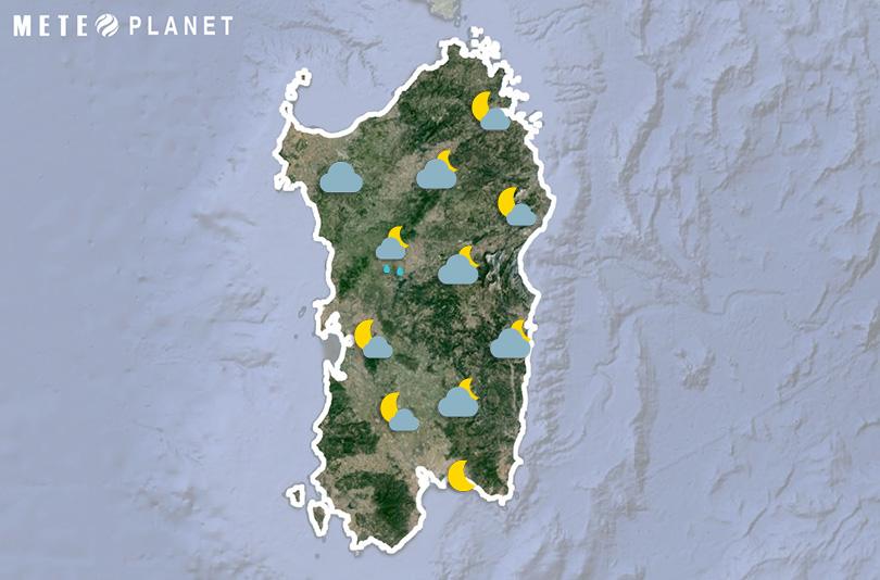 Previsioni Meteo Sardegna - Venerdì 22 Novembre
