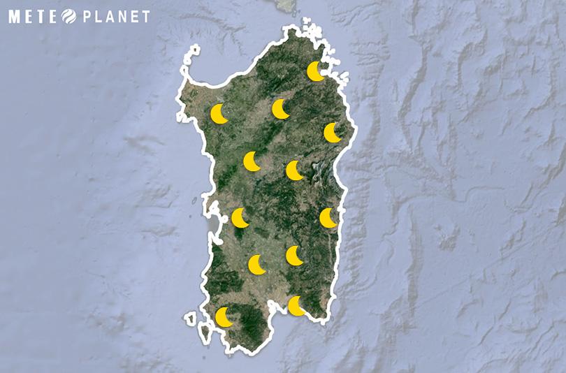 Previsioni Meteo Sardegna - Sabato  1 Febbraio