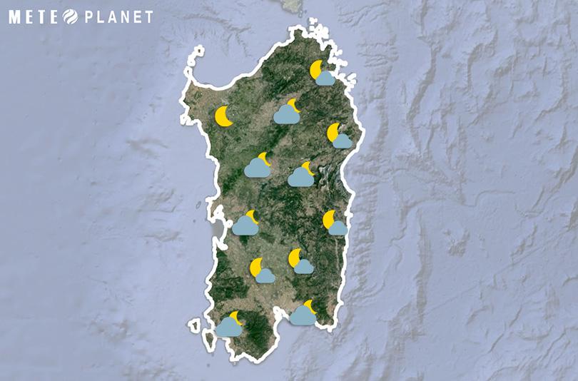 Previsioni Meteo Sardegna - Martedì 26 Novembre