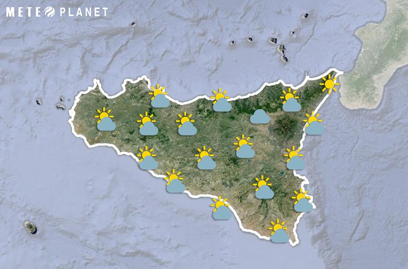 Previsioni Meteo Sicilia - Domenica  8 Settembre