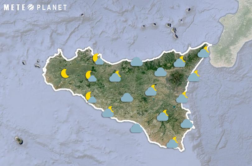 Previsioni Meteo Sicilia - Venerdì 22 Novembre