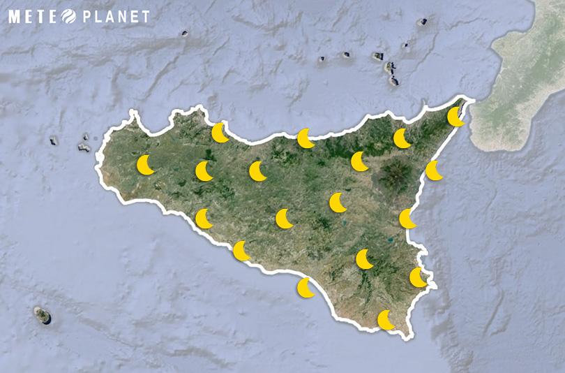 Previsioni Meteo Sicilia - Sabato 23 Novembre