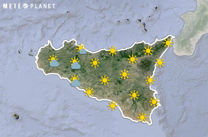 Previsioni Meteo Sicilia - Domenica 24 Novembre