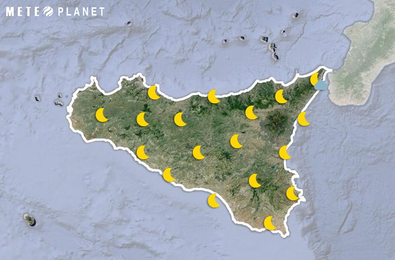 Previsioni Meteo Sicilia - Domenica 24 Novembre