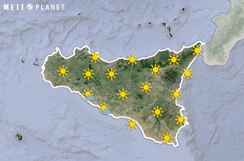 Previsioni Meteo Sicilia - Mercoledì 27 Novembre