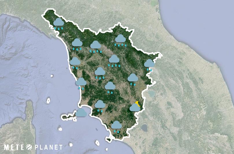 Previsioni Meteo Toscana - Giovedì 21 Novembre