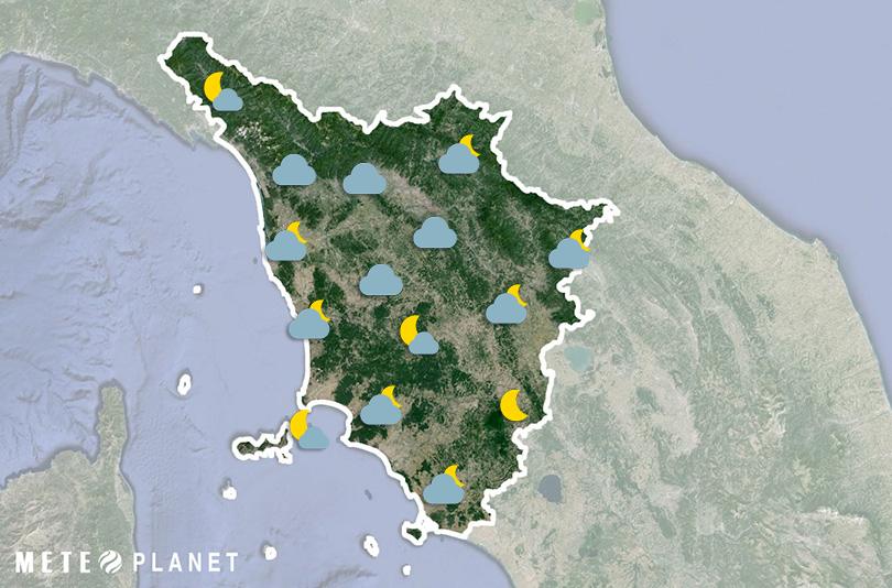 Previsioni Meteo Toscana - Domenica 24 Novembre