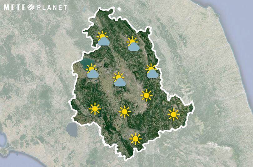 Previsioni Meteo Umbria - Mercoledì 15 Gennaio