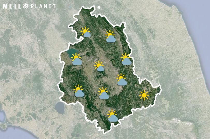 Previsioni Meteo Umbria - Domenica 24 Novembre