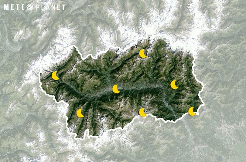 Previsioni Meteo Valle d'Aosta - Giovedì  5 Dicembre