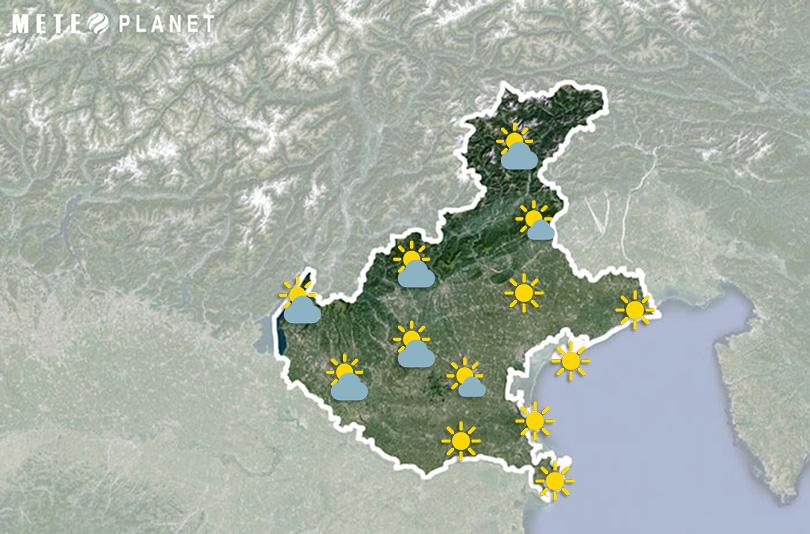 Previsioni Meteo Veneto - Giovedì 21 Novembre